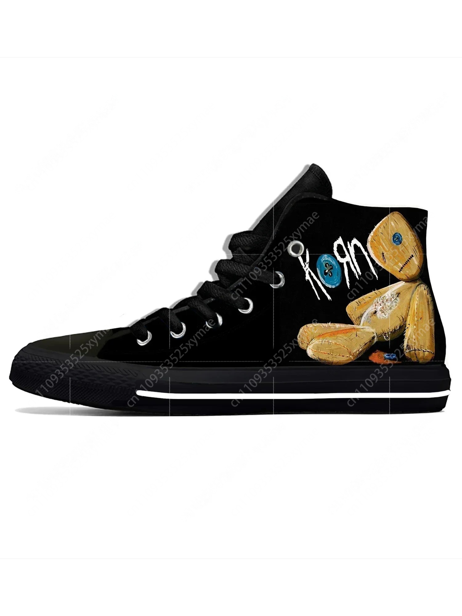 Running Gear Women - Korn Rock Band High Top Sneakers