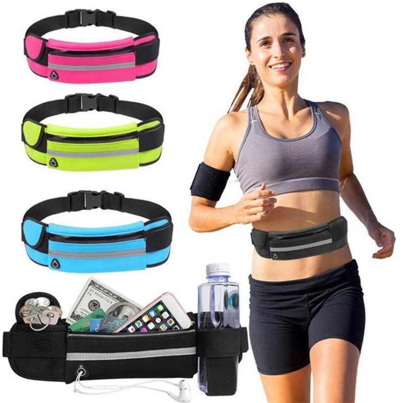 Running Belt Waist - Outdoor Riding Running Waist Bag Marathon