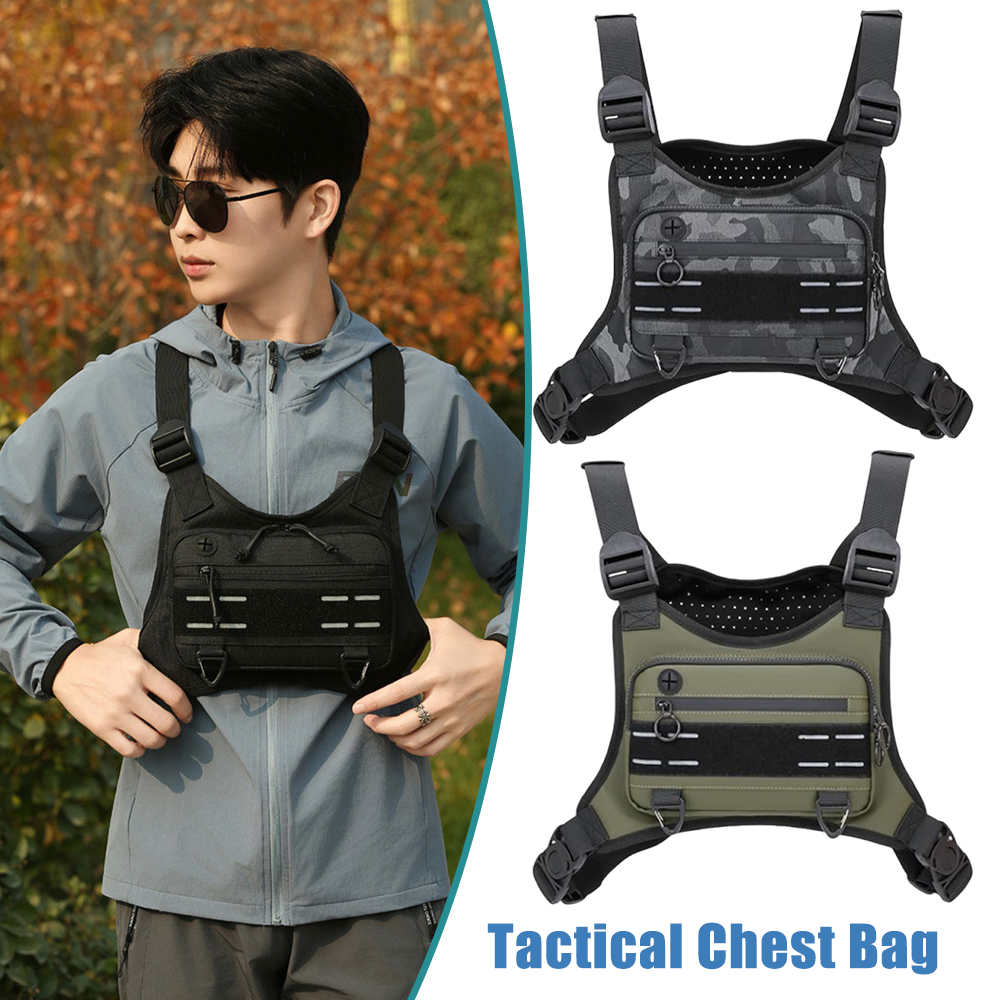 Running Gear Storage - Multifunctional Tactical Chest Pack for Running