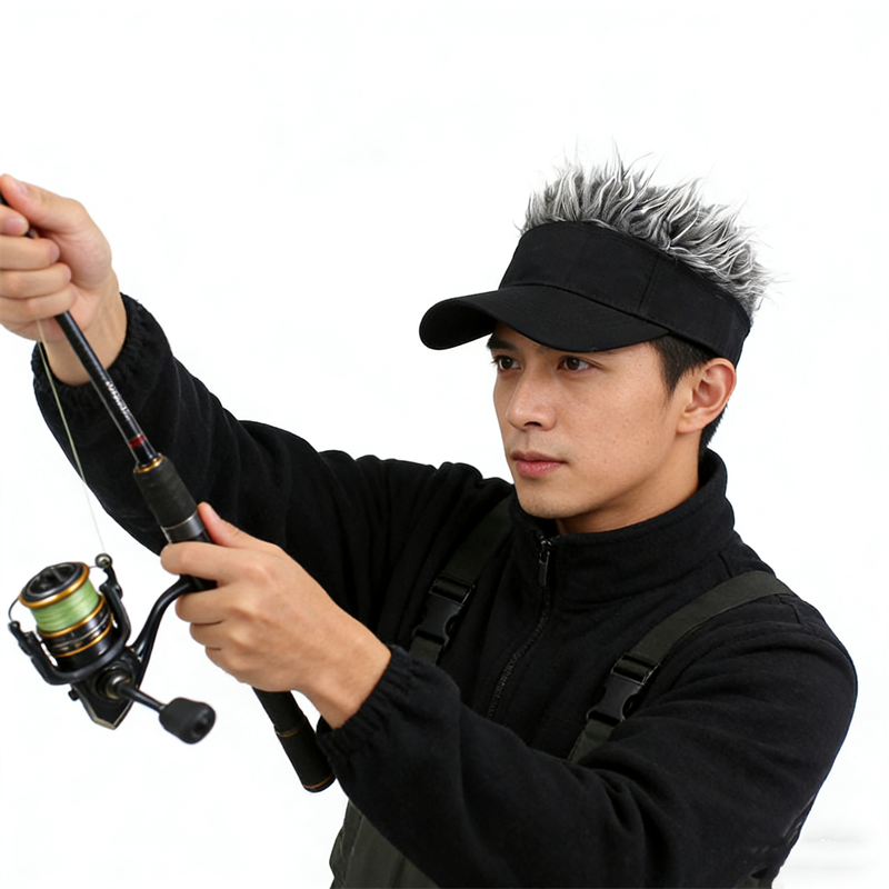 Men Women Spiked Hairs Wig Ant - Running Gear Hat review and price