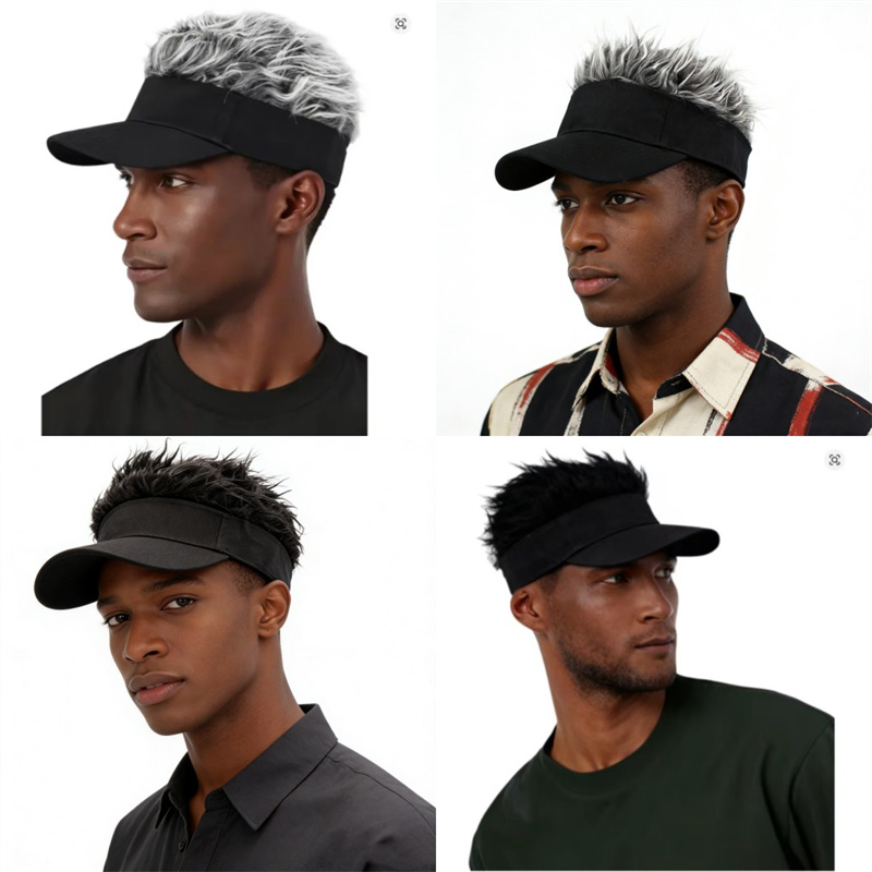 Men Women Spiked Hairs Wig Ant - Running Gear Hat review and price