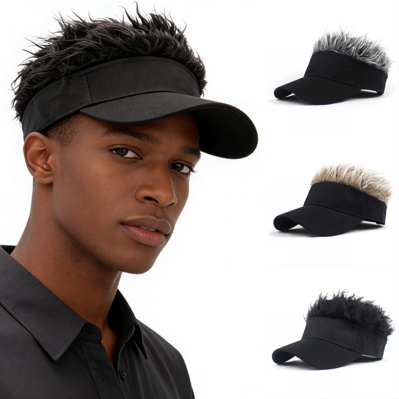 Men Women Spiked Hairs Wig Ant - Running Gear Hat review and price