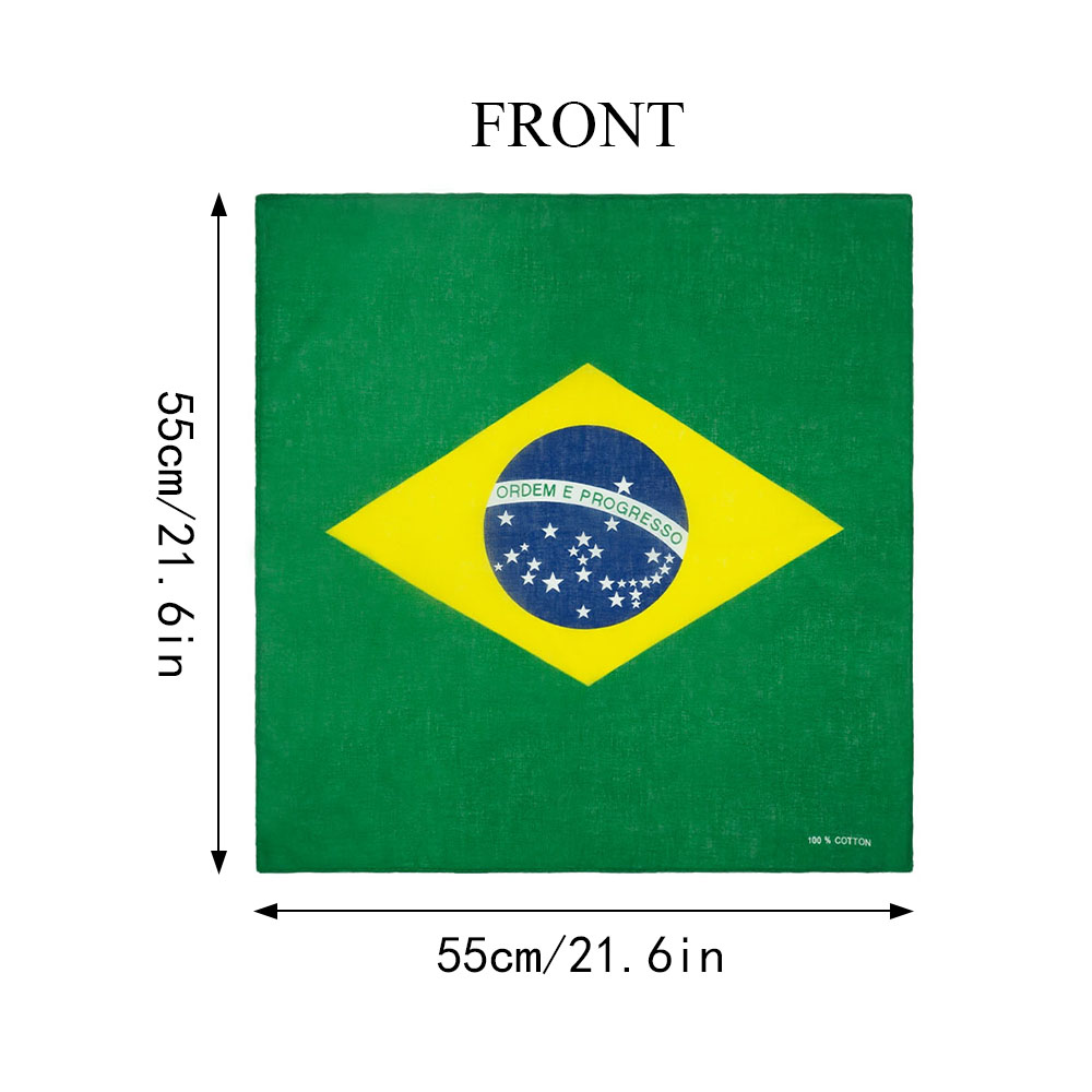 100% Cotton Flag of Brazil Ban - Running Gear Essential review and price