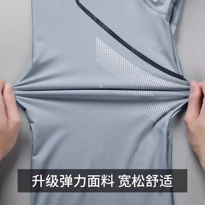 Men's Summer Sports Set Ice Si - Running Gear Women review and price