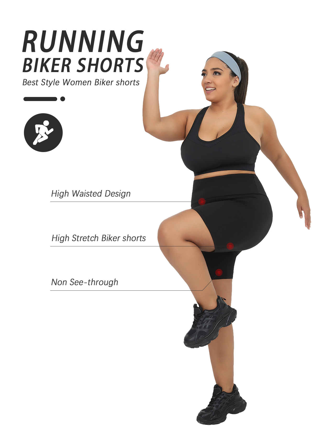 Plus Size Women's High Waisted - Running Gear Women review and price
