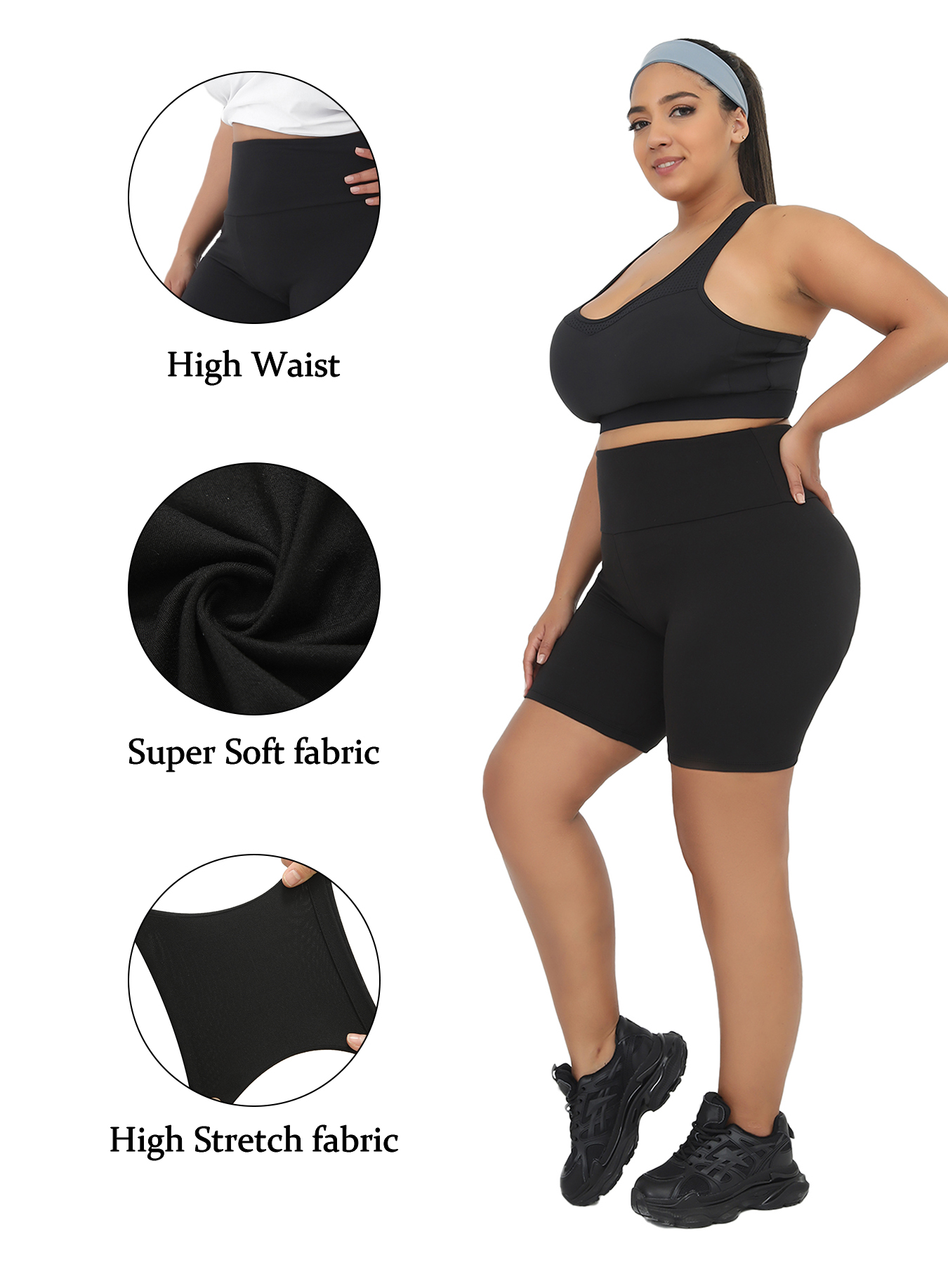 Plus Size Women's High Waisted - Running Gear Women review and price