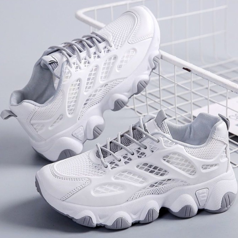 Breathable Mesh Chunky Sneaker - Running Gear Women review and price