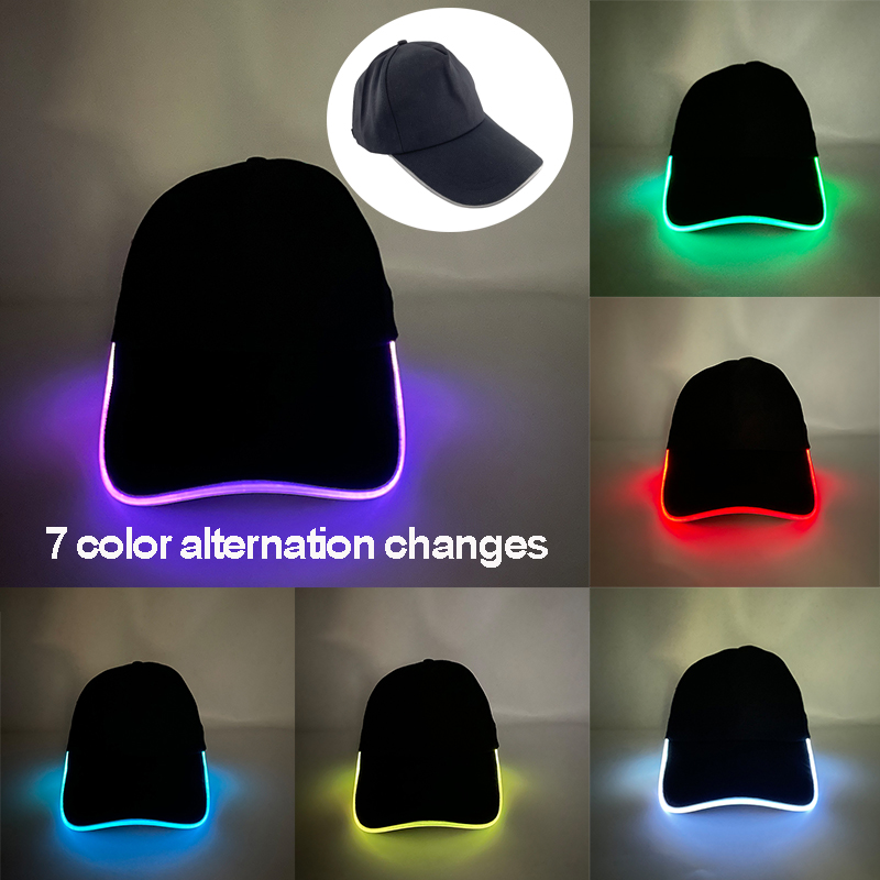 Hot Luminous Baseball Caps Lig - Running Gear Hat review and price