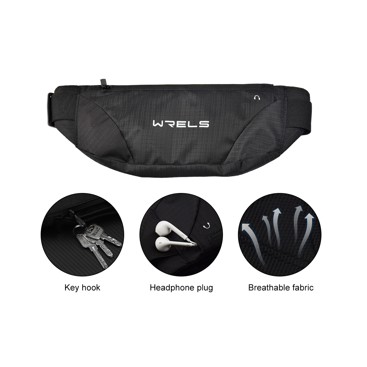 WRELS Waist Bag Running Bag Ou - Running Jogging Gear review and price
