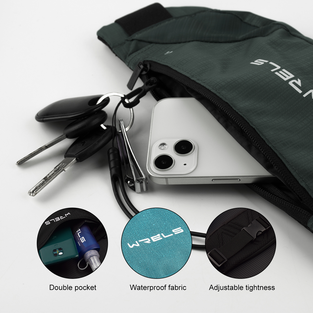 WRELS Waist Bag Running Bag Ou - Running Jogging Gear review and price