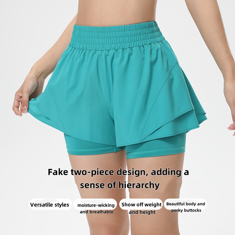 Thin breathable shorts with hi - Running Gear Women review and price