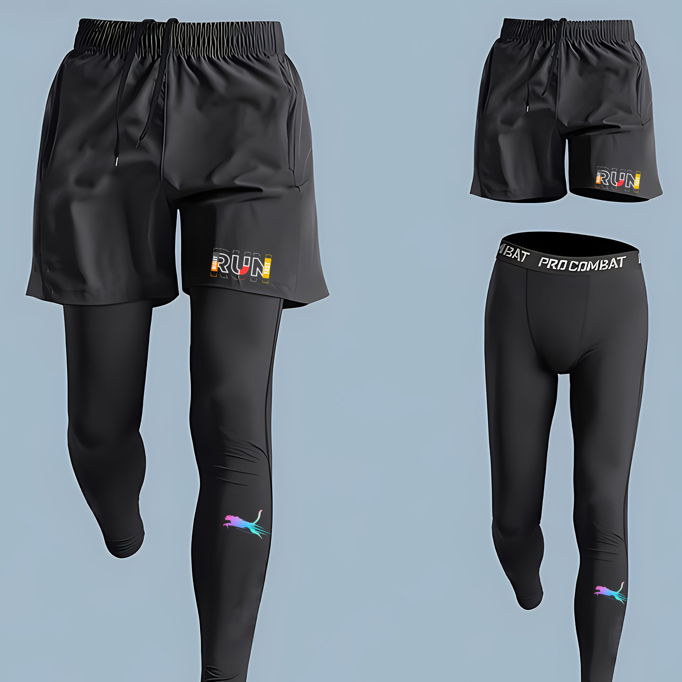 Men's 2 Piece Running Set Quic - Running Jogging Gear review and price