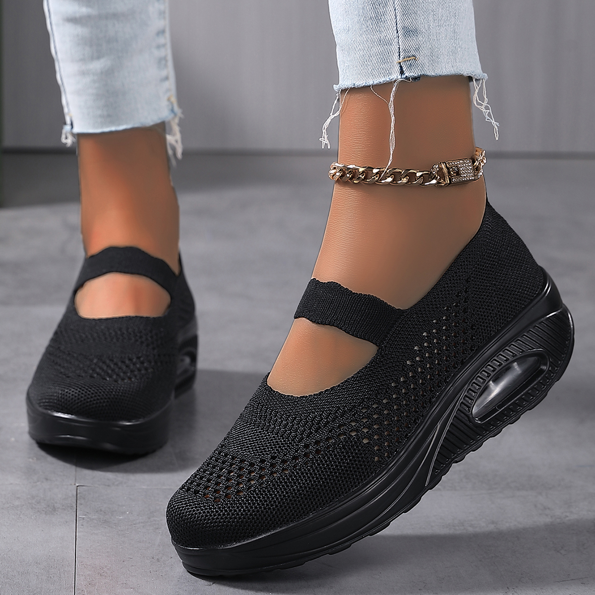 Fashion Woman Vulcanize Platfo - Running Gear Women review and price