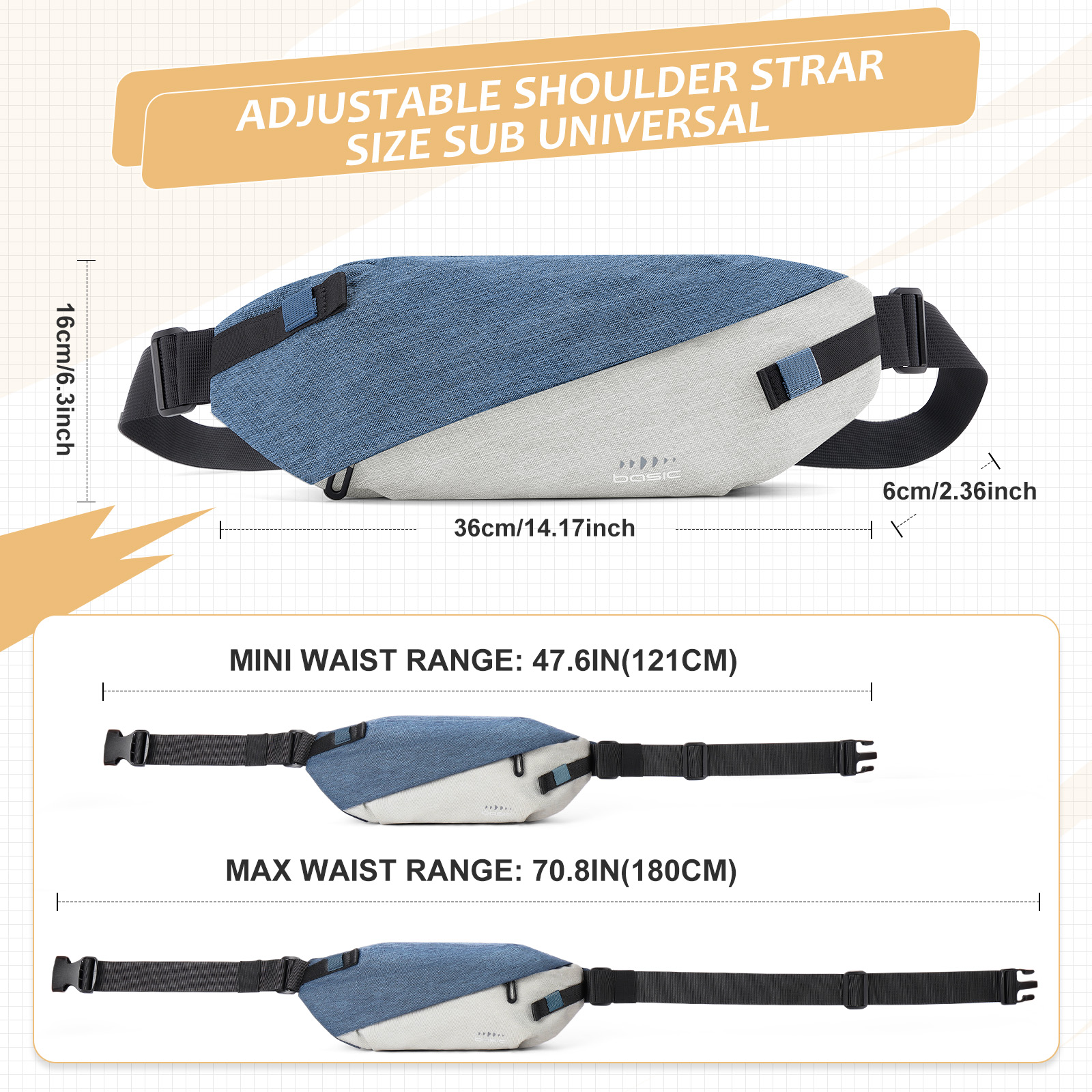Fashionable Trendy Crossbody B - Running Belt Waist review and price