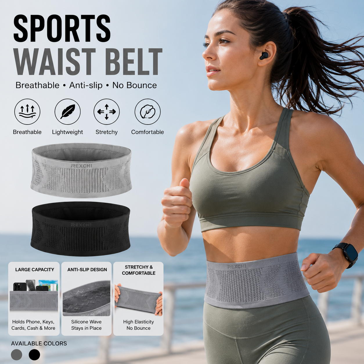 Invisible Anti-Theft Running W - Running Gear Storage review and price