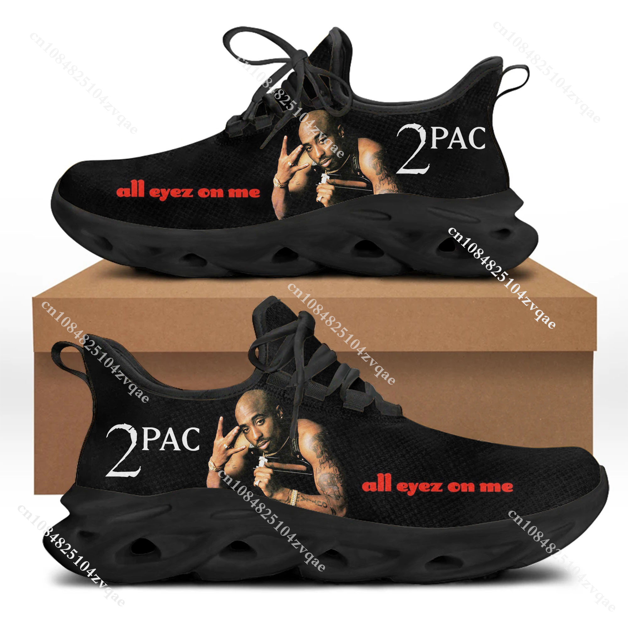Tupac Rapper 2Pac Flats Sneake - Running Gear Women review and price