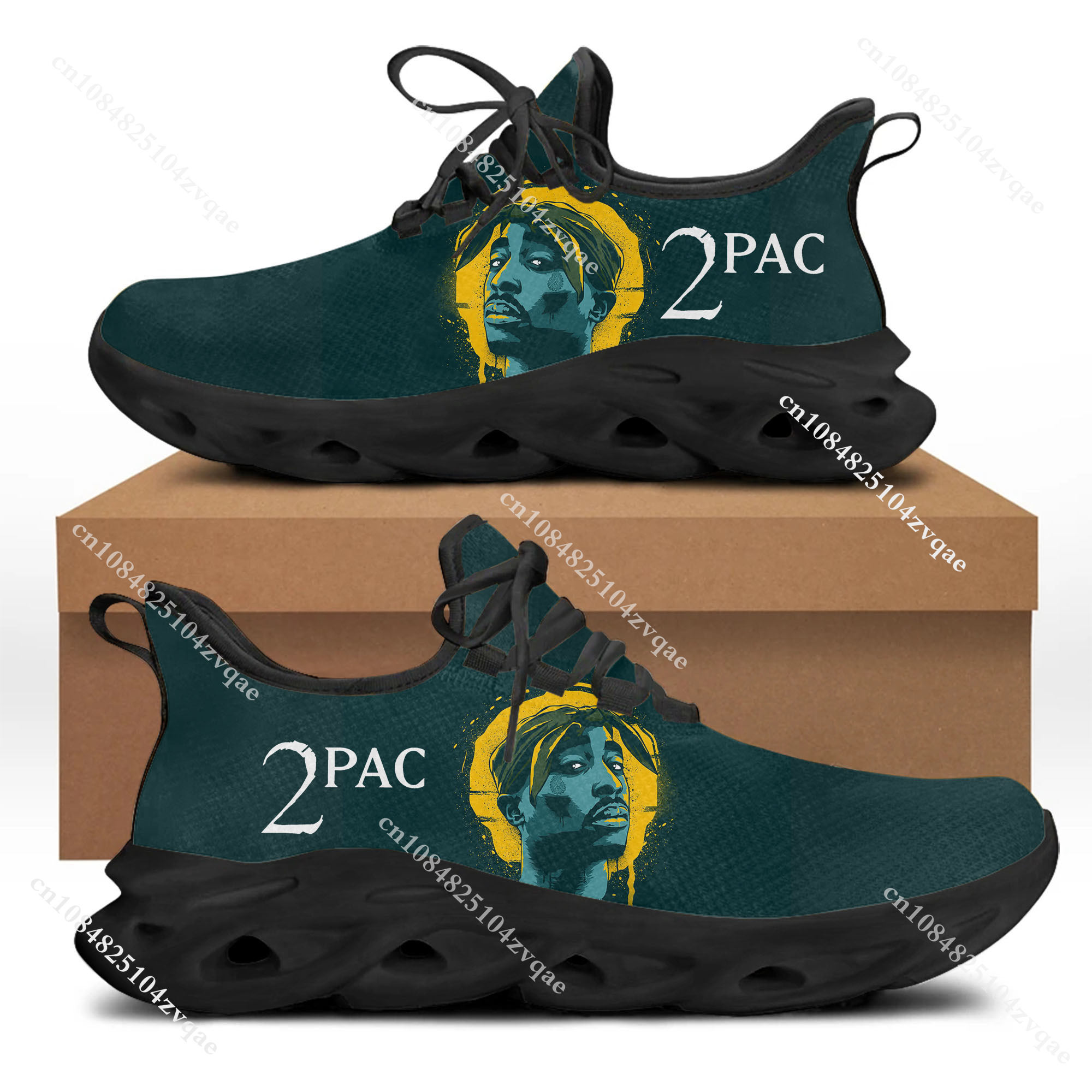 Tupac Rapper 2Pac Flats Sneake - Running Gear Women review and price