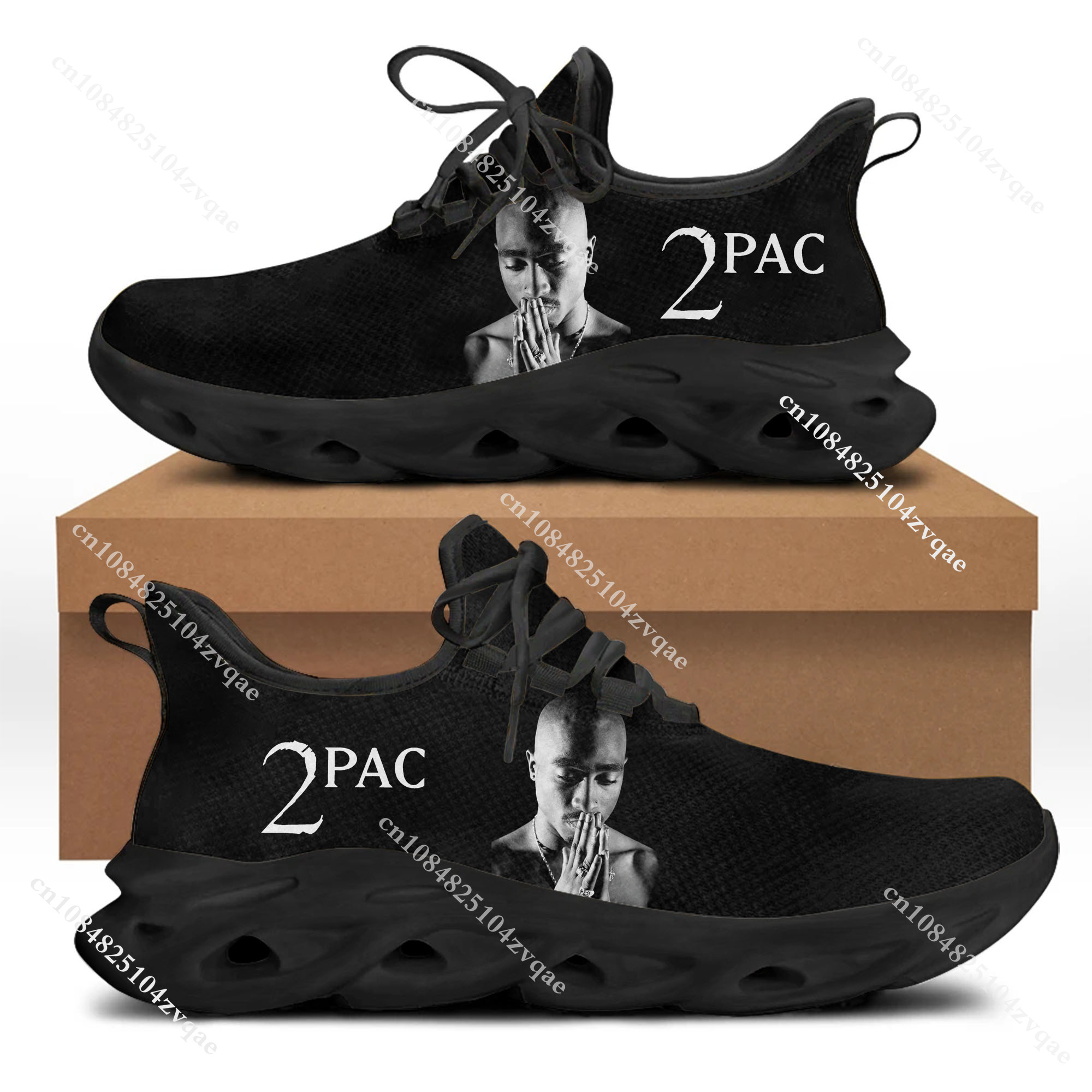 Tupac Rapper 2Pac Flats Sneake - Running Gear Women review and price