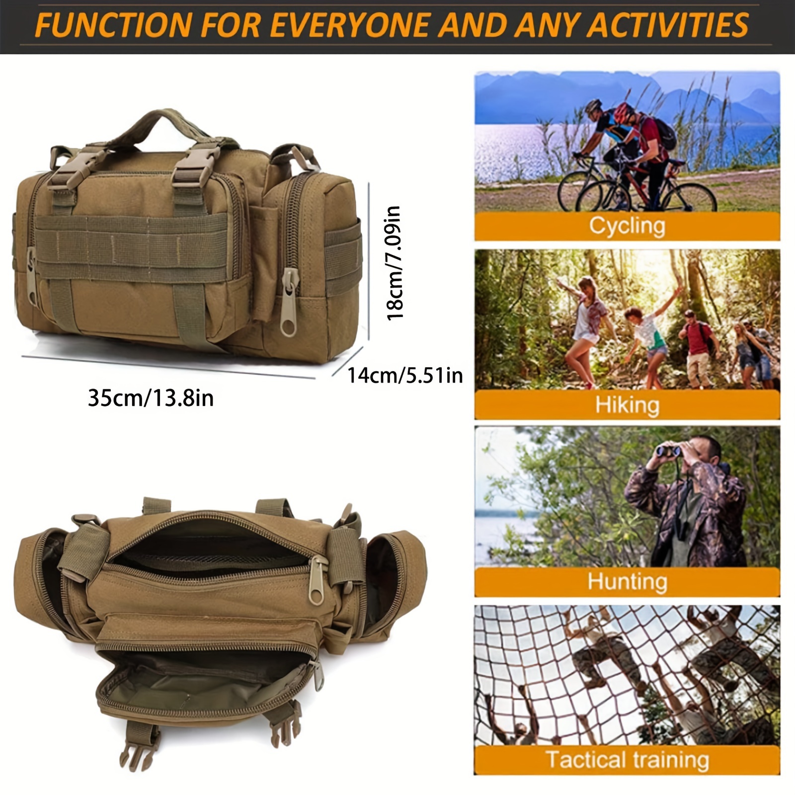 Multifunctional Outdoor Sport  - Running Gear Storage review and price