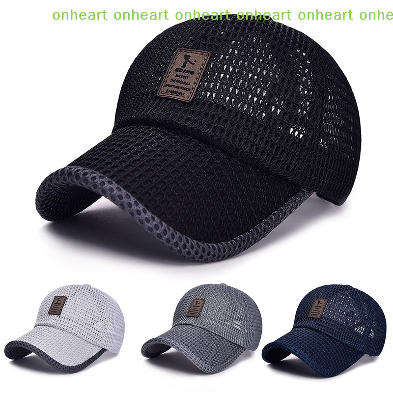 [C]Summer Mesh Baseball Cap Fo - Running Gear Hat review and price