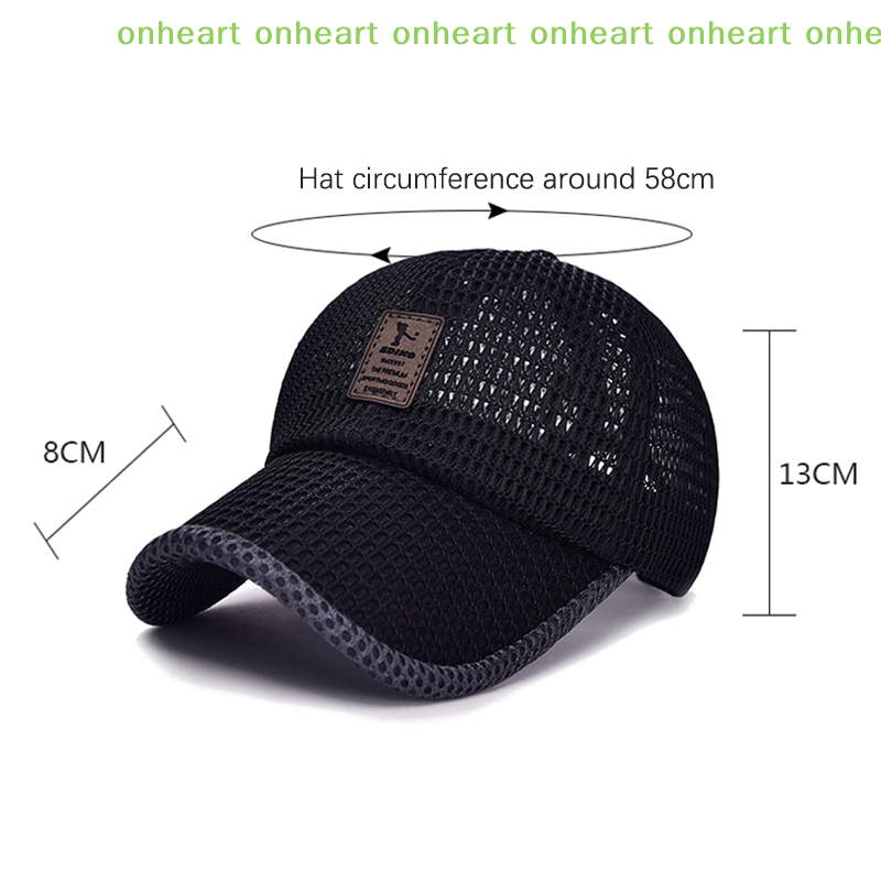 [C]Summer Mesh Baseball Cap Fo - Running Gear Hat review and price