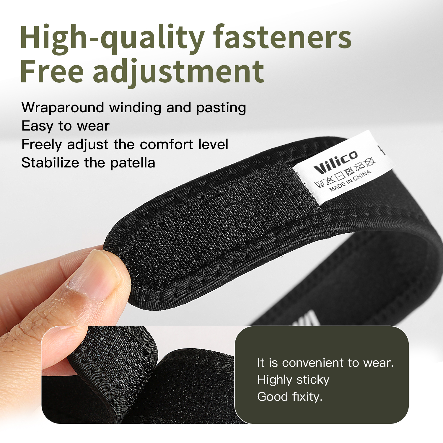1PC Patella Kneecap Band Silic - Running Gear Essential review and price