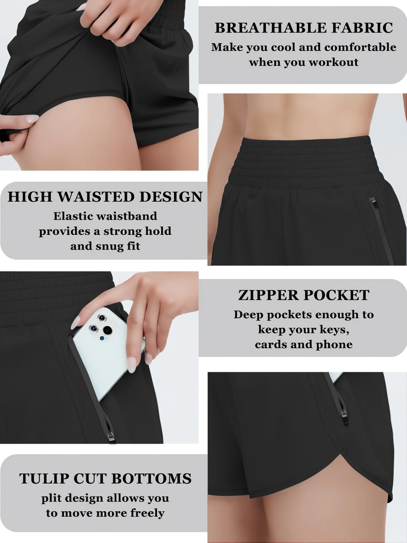 Women's High-waisted Sports Sh - Running Gear Women review and price